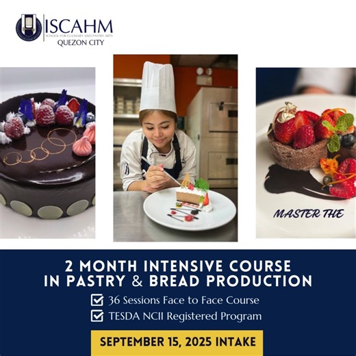 2K views | Join our 2-Month Intensive Course in Pastry and Bread...