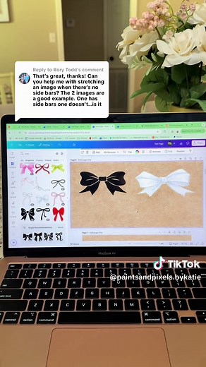 Stretching Graphics Effectively in Canva
