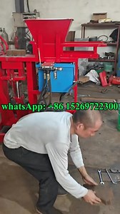 small manual semi automatic clay interlocking brick earth compressed block machine with hydraform #claybricks #bts #btc #issb #soilblocks | 高猛
