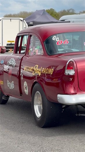 Gustavo Da Silva | Check it Out! 55 Chevy “Cherry Bomb” Gasser 🔥🔥 #dragracingforall #55chevy #gasser Car Owner: Jason Pickett | Instagram