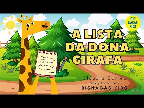 A LISTA DA DONA GIRAFA - [APRENDENDO OS NÚMEROS]