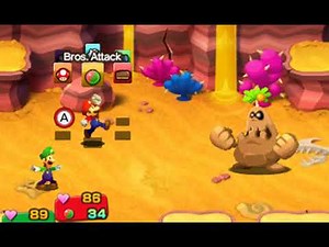 Mario & Luigi: Superstar Saga + Bowser's Minions Boss 13 - Trunkle