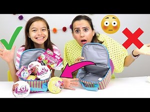 DESAFIO DA TROCA DE LANCHEIRAS!!! (Lunchbox Switch up challenge!!)