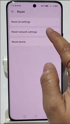 How to reset network settings on honor x9, x9-b android phone