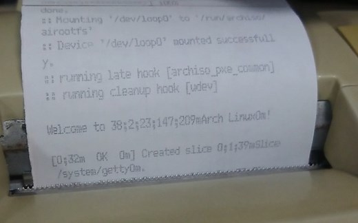 Linux直接使用串口打印机输出实时内核日志