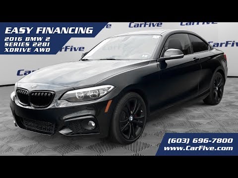Black 2016 BMW 2 Series 228i xDrive AWD 2D Sedan – Sporty Performance Meets Everyday Luxury