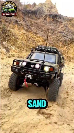RC Toyota LC70 Takes On Real Outdoor Terrain