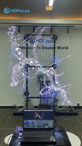 Revolutionary 3D Hologram Fan with HDMI Input