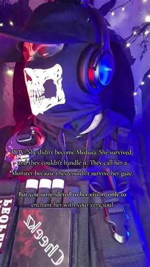 Do you bow before Medusa, or is it she who kneels to you? #masktiktok #maskedmen #CoD #darkromance #thirstythursday