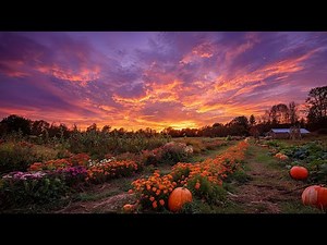 Fall Screensaver with Music - Autumn Ambience Calming Ambient Study Music #fallmusic #fallvibes