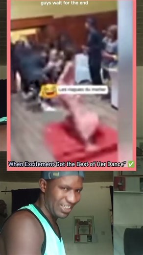 When Excitement Got the Best of Her Dance” ✅ #funny