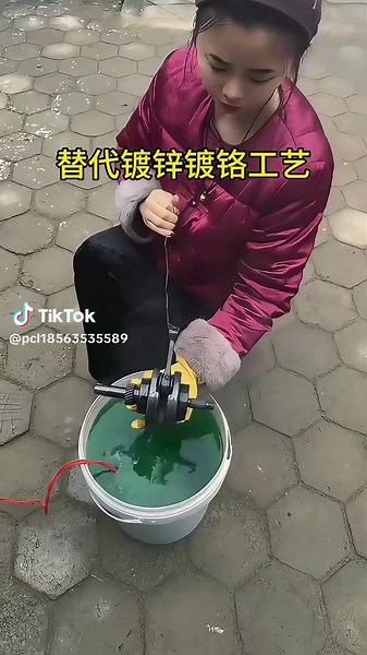 On-site testing replaces traditional zinc plating and chromium plating. #金属表面处理 #化学镀镍 #替代电镀 #全亮催化 #上热门