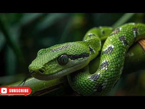 🐍 Most Beautiful Snakes on Earth | Stunning Colors & Amazing Species | 4K Wildlife Documentary