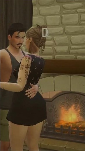 🥺favorite romantic mod for The Sims 4 ♡ | Kiss n grind mod utopyacc | #thesims4 #thesims4mods