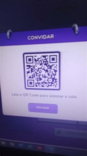 Gente lê o QR code pra gente fazer uma batalha de desenho
