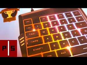 Bugha One-Handed RGB Gaming Keyboard | Unboxing & First Impressions | Pixel Slayers 4K