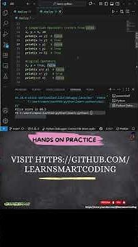 Discover the Power of PYTHON Operators with Real Examples!