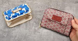 How To Create A Homemade Zip Around Wallet (DIY)