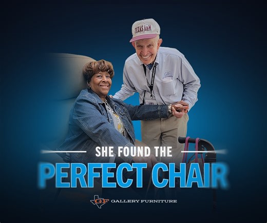 608 reactions · 13 shares | Lois stopped by Gallery Furniture to pick out her new assistive lift chair and we are so grateful she chose us. We hope this chair brings her more comfort and makes her days a little easier. Thank you, Louis! | Gallery Furniture | Facebook