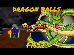 How to get ALL 7 DRAGON BALLS FAST!!| Dragon Ball Online Generations