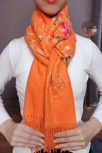 9.6M views · 201K reactions | Good ideas with scarf | Clothes tips | Facebook