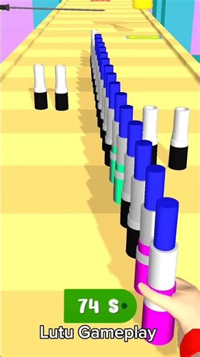 Lipstick multi shade 3D😲🤯 Day 30#shortvideo #trending #gaming #gameplay #Lutu Gameplay