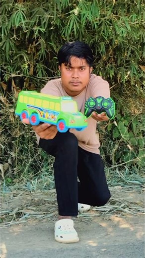 New Remote Control School Bus unboxing & testing #shorts