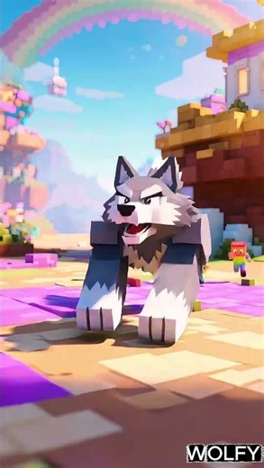 Wolf vs Rainbow Friends 😱 #roblox #rainbowfriends