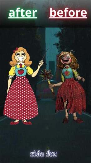 They turned into THIS?! 💀 Poppy Playtime transformations #poppyplaytime #scary