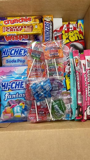 570 reactions · 14 shares | Let’s pack up a 40 item candy order for Stacy! #hellosweetscandy #candyshop #wny #smallbusiness #candy #candystore #orderpacking | Hello, Sweets - Candy and Pop Shop | Facebook