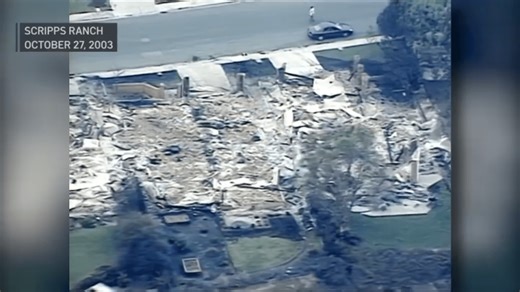 Los Angeles fires bring back memories of devastation of 2003's Cedar Fire in San Diego