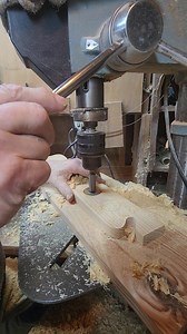 Papa bought some new forstner bits so we could restock our ping pong guns yet again! #Godisgood #papaswoodentoyshop #thisishowpapadoesit #pingpong #pingponggun | Papa's Wooden Toy Shop