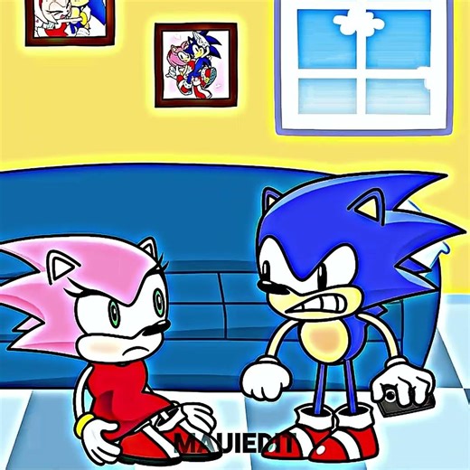 Amy, Shadow, and Sonic Chaos 🔥
