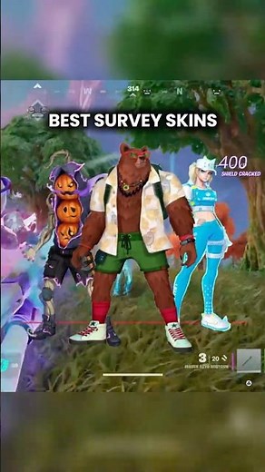 BEST Fortnite SURVEY Skins #fortnite