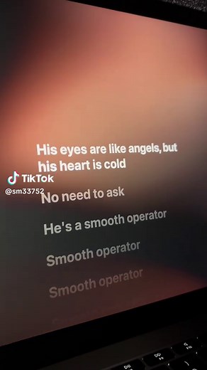 Smooth Operator - Lyric Video