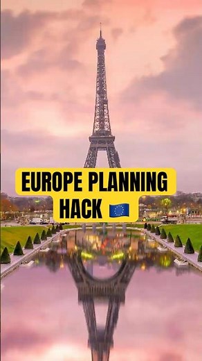 Stop Rushing Your Europe Trip! (Do This Instead) 🇪🇺 #shorts