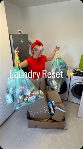 Cleana Meana ✨ Cleaning Motivation on Instagram: "✨ Laundry Reset ✨ From Messy ➝ Fresh & Cozy 🧺🌿 Folding clothes, decluttering jackets, sorting recycling, dusting & vacuuming – all in one satisfying reset ✨ Pure ASMR cleaning vibes – no music, only real sounds 🧼🎧 Who else loves a fresh laundry room reset like this? 👀 👉 Follow for more satisfying resets & cozy cleaning motivation 🧺✨ #asmr #satisfying #asmrcleaning #beforeafter #cleantok #resetvibes #cozyhome #laundryreset"