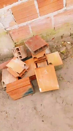 Casinha de cachorro de tijolo resistente