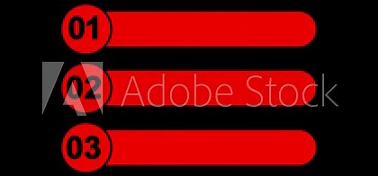 Quiz template with option selection animation on black background, question answers template, test and quiz concept, quiz game.Quiz template challenge with option selection.