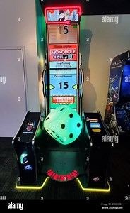 Nashville, Tennessee, U.S.A - June 22, 2022 - The Monopoly arcade video game Stock Photo - Alamy