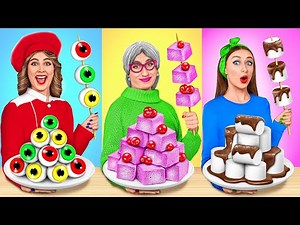 Défi De Cuisine Moi vs Grand-Mère | Situations Alimentaires Amusantes par Multi DO Challenge