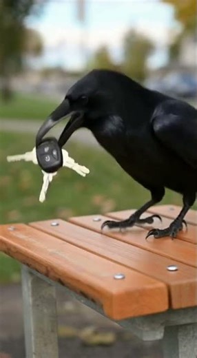 You Won’t Believe What This Crow Did 😂🐦