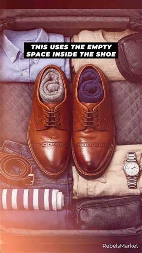 Most People Pack Shoes Wrong | Travel Packing Hack