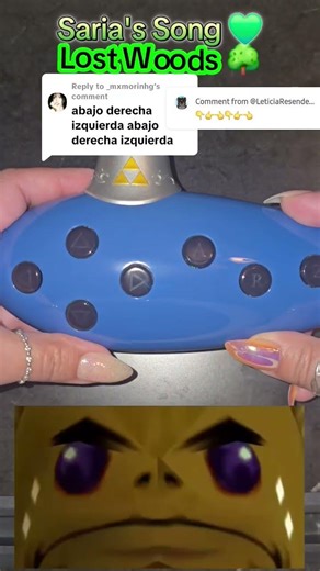 Saria's Song/Lost Woods 🌳🍃💚 #zelda #zeldatearsofthekingdom #zeldaocarinaoftime #ocarinaoftime #tloz