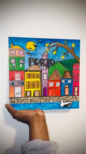 Ce tableau date de 2022 🇵🇹 #art #painting #peinture #pourtoi