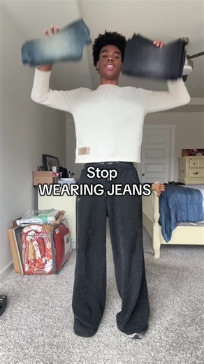 How to EASILY style sweatpants 🫣 #sweatpants #streetwear #howtostyle #fashiontrends #outfit