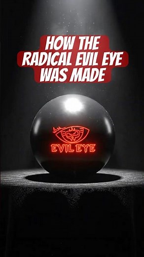 How the Radical Evil Eye Bowling Ball was made #bowling #radicalbowling