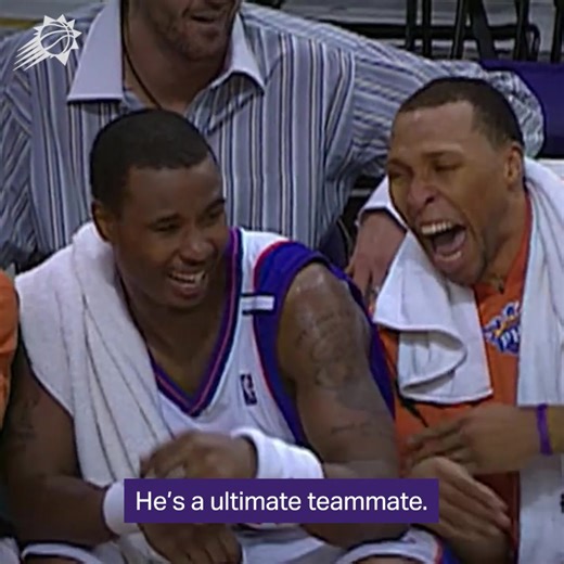 "We'd never call a play for Shawn, but he still has 20 points and 10 rebounds." - Amar'e Stoudemire on Shawn Marion 📺 Watch the full Since '68 on The Matrix: bit.ly/3ugMYpP | Phoenix Suns
