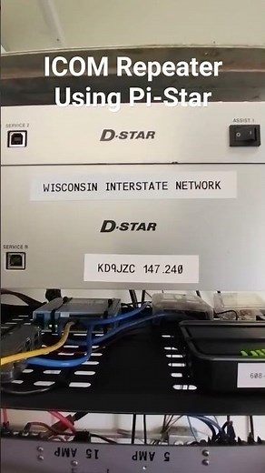 Icom Repeater setup with a raspberry pi using LTE Internet #dstar #ham #radio #icom #pi-star