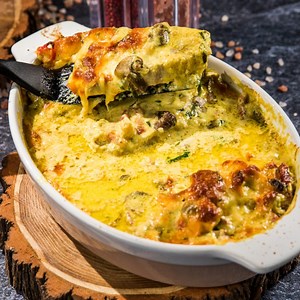 Cheesy Pork Loin Casserole